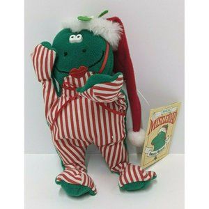 Mistle Toad Plush Vintage 1984 NWT New 9" Mistletoad Magic Heartline